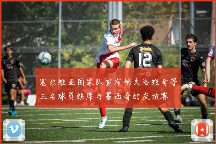塞尔维亚国家队宣布帕夫洛维奇等三名球员缺席与墨西哥的友谊赛